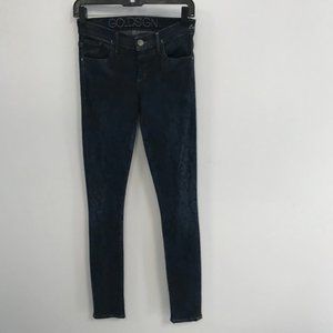 NWT Nordstrom Goldsign Print Stretch Skinny Jeans